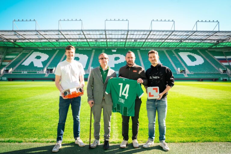 SK Rapid und zone14 schließen Partnerschaft